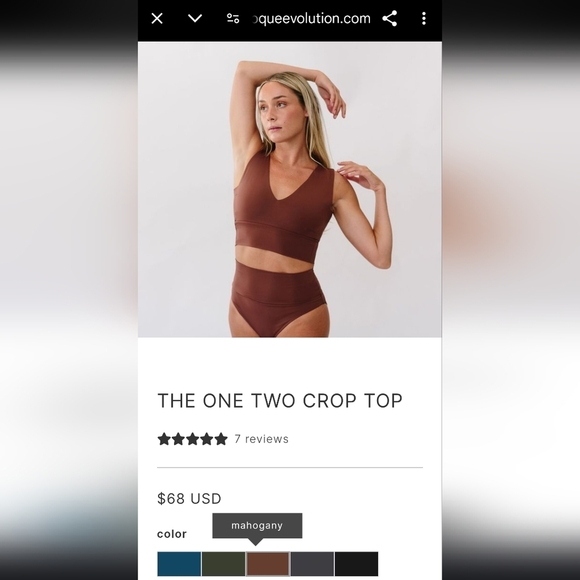 EPOQUE EVOLUTION - One Two Crop Top - Picture 2 of 6